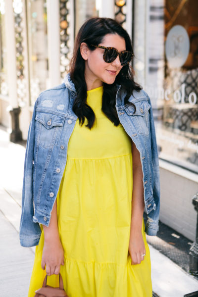 yellow dress from target