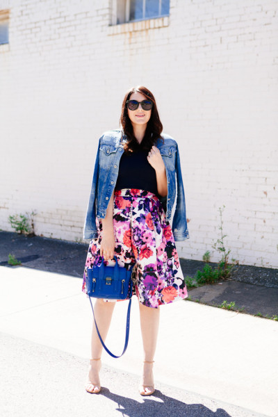 Floral Midi Skirt | kendi everyday