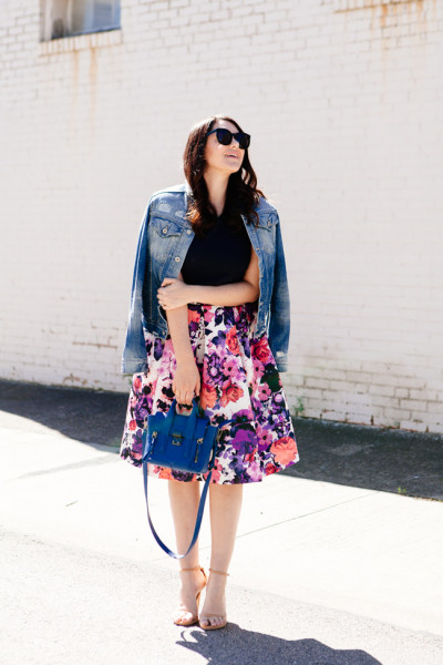 Floral Midi Skirt | kendi everyday