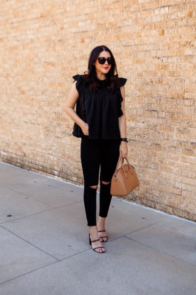 Three Ways to Accessorize an All Black Outfit | kendi everyday