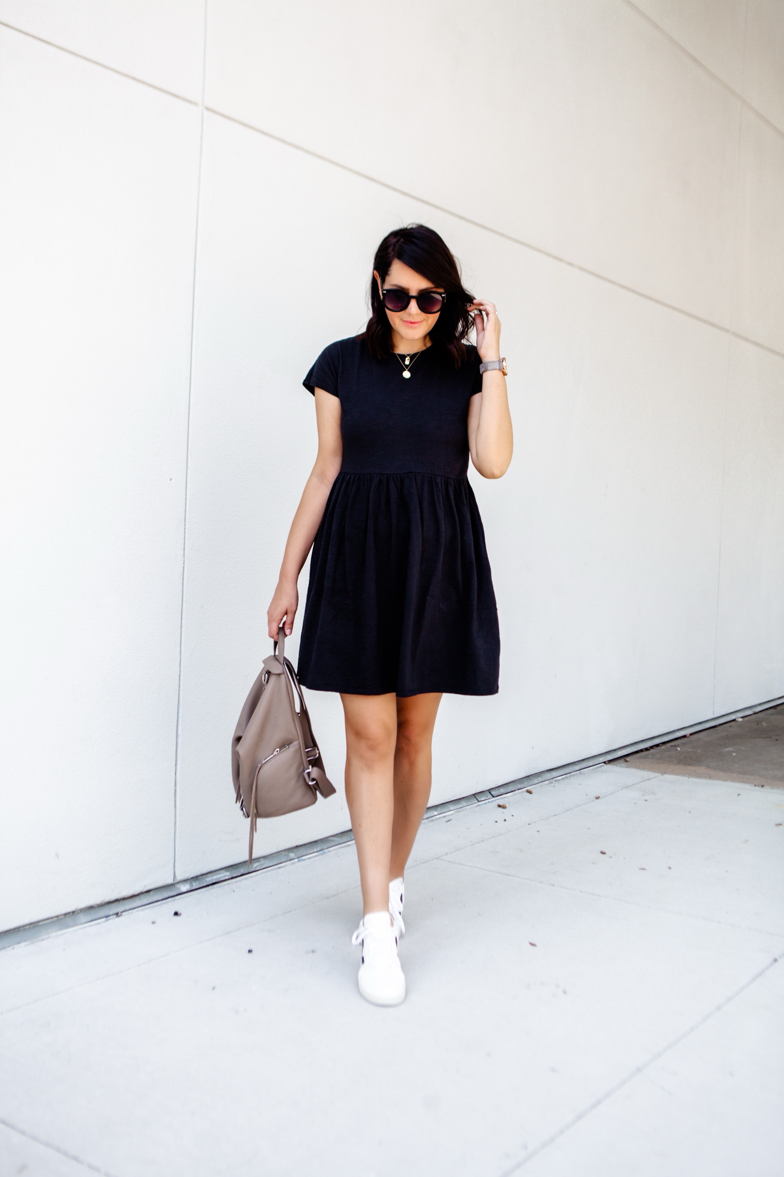 Easy Black Dress under $30 | kendi everyday