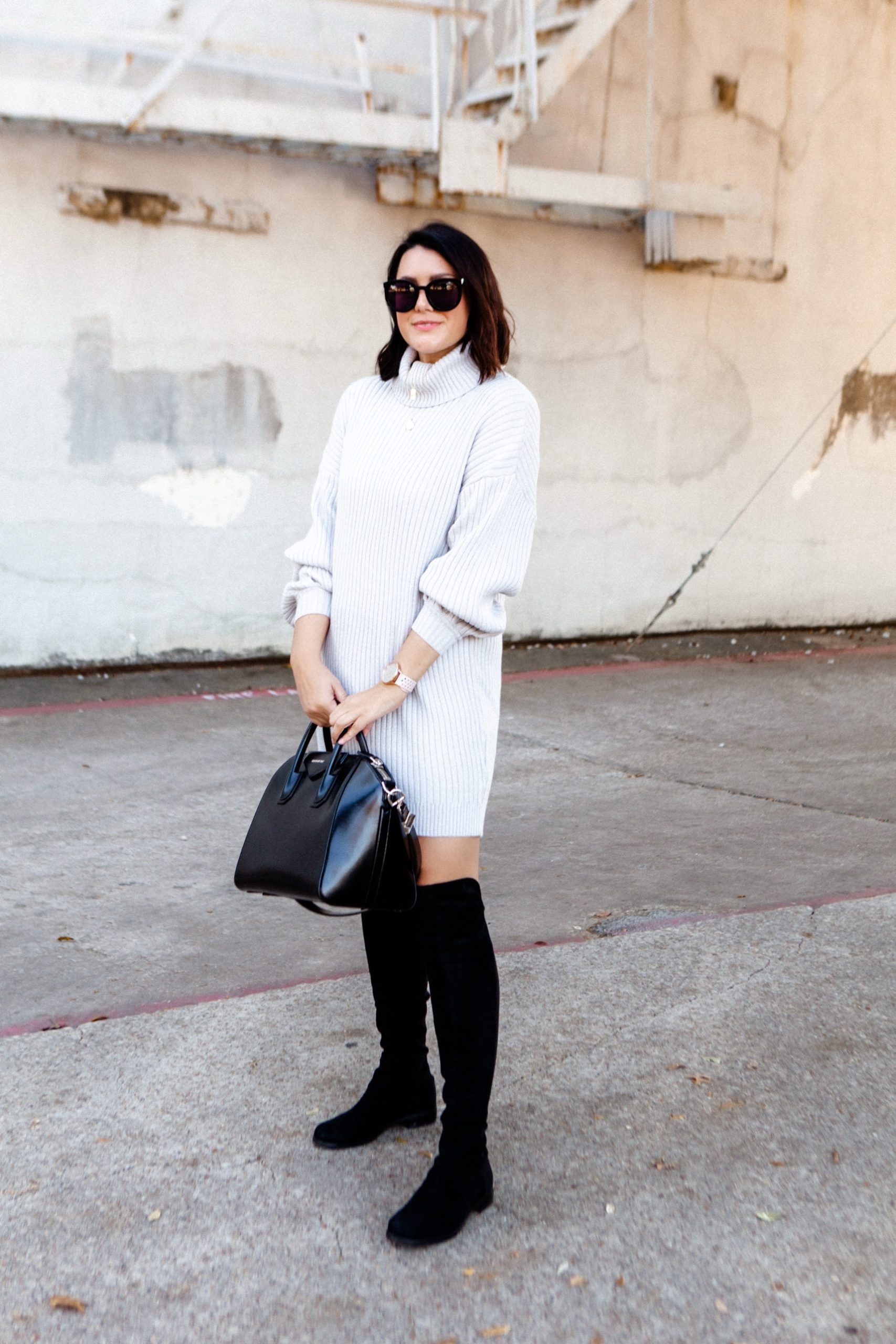 Cozy Sweater Dress for Fall | kendi everyday