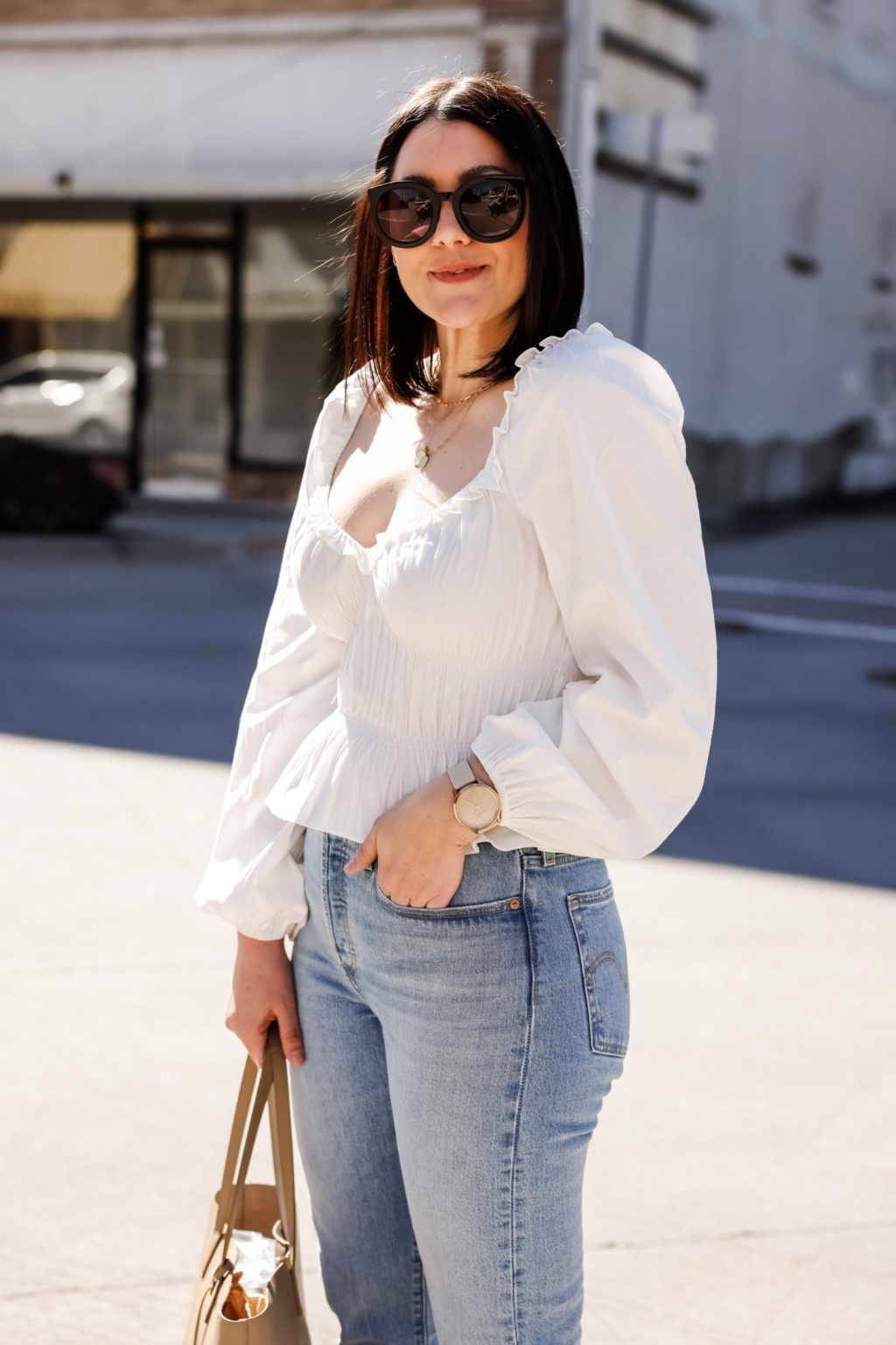 Currently Loving: Smocked Blouses | kendi everyday