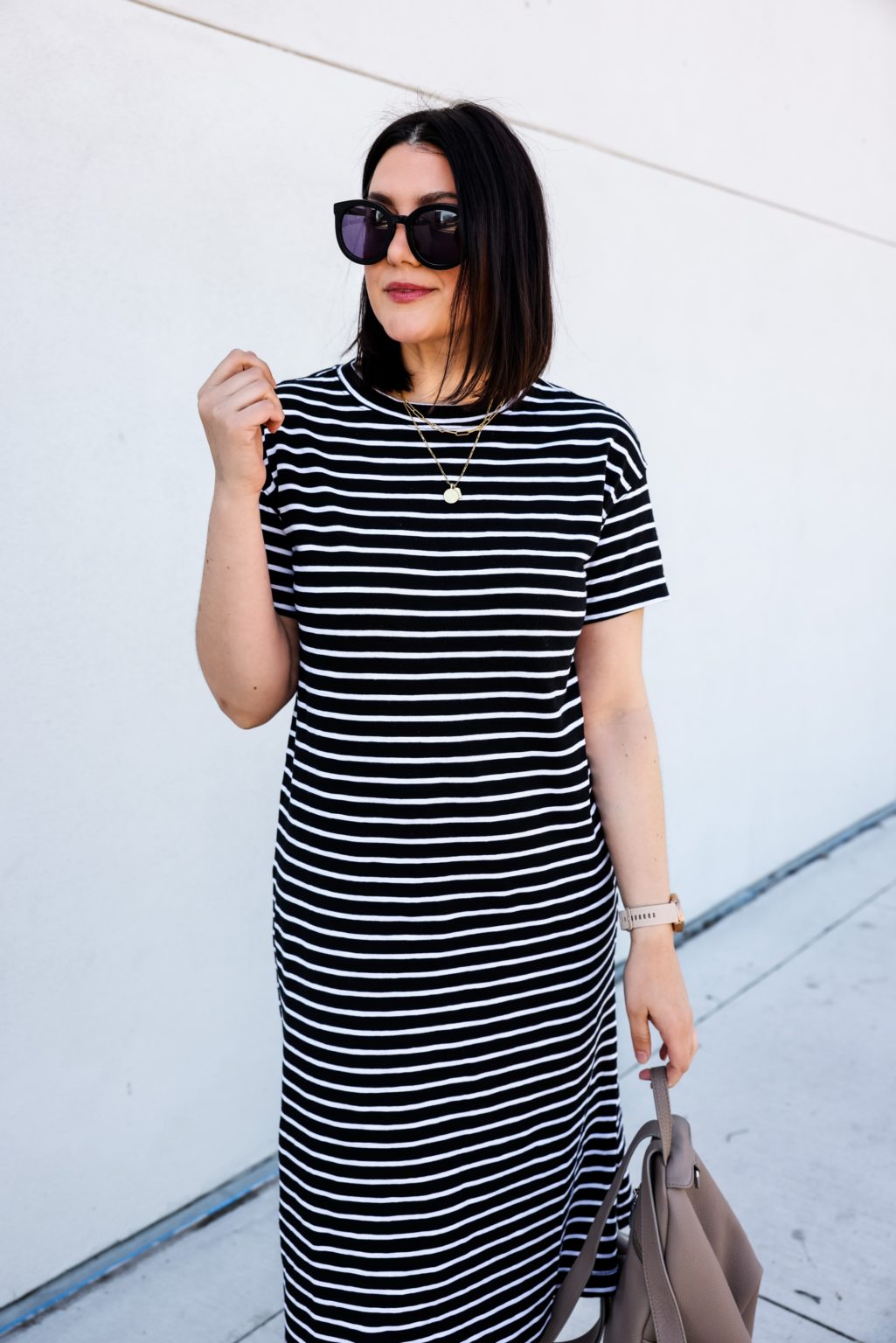 Striped Knit Dress, pt. 2 | kendi everyday
