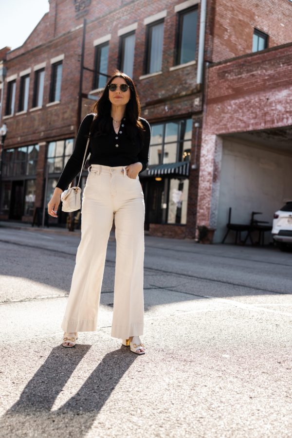 Wide Leg Jeans for Spring | kendi everyday