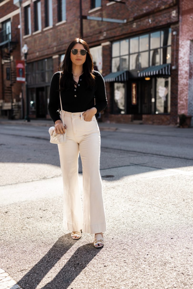 Wide Leg Jeans for Spring | kendi everyday