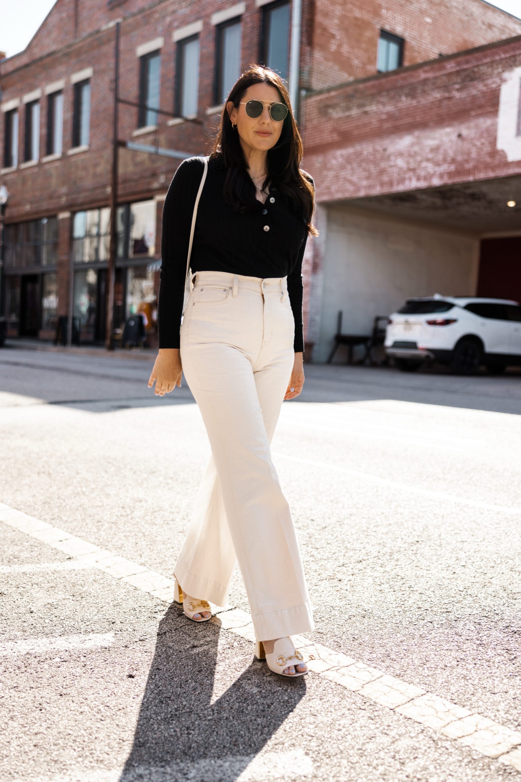 Wide Leg Jeans for Spring | kendi everyday