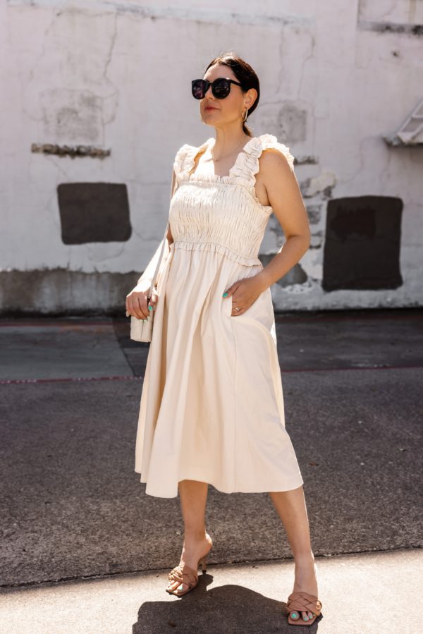 Ivory Dress for Spring | kendi everyday