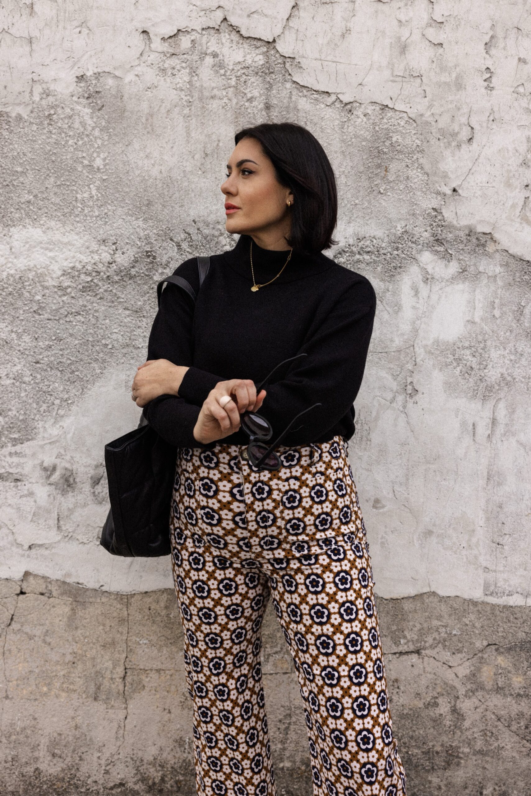 How to Wear Printed Pants | kendi everyday