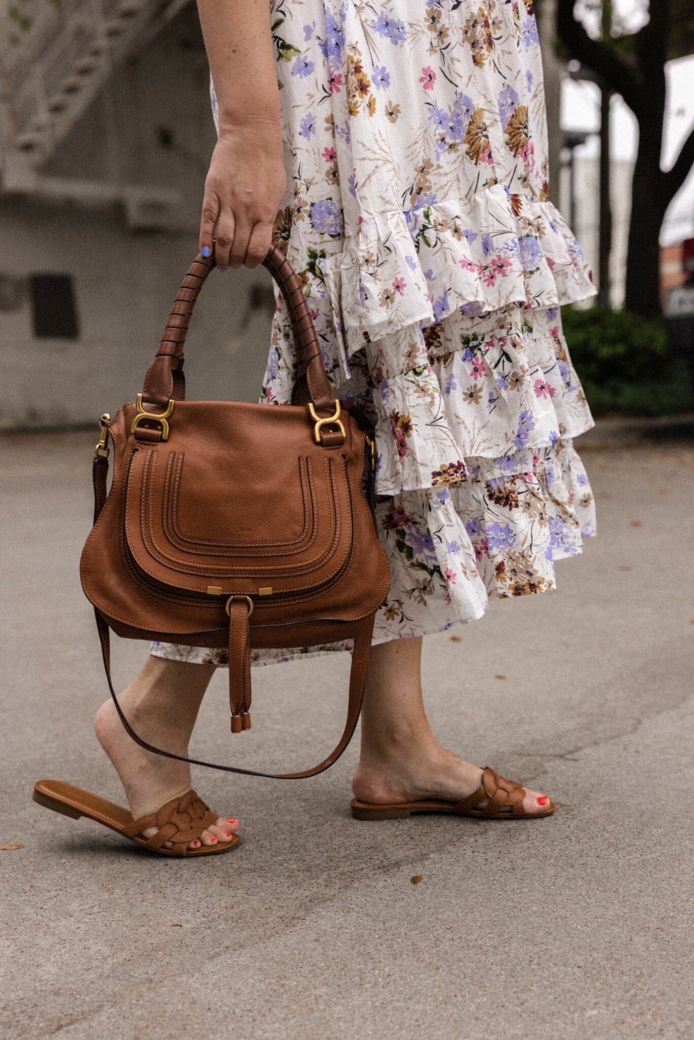 Floral Tiered Maxi Dress | kendi everyday