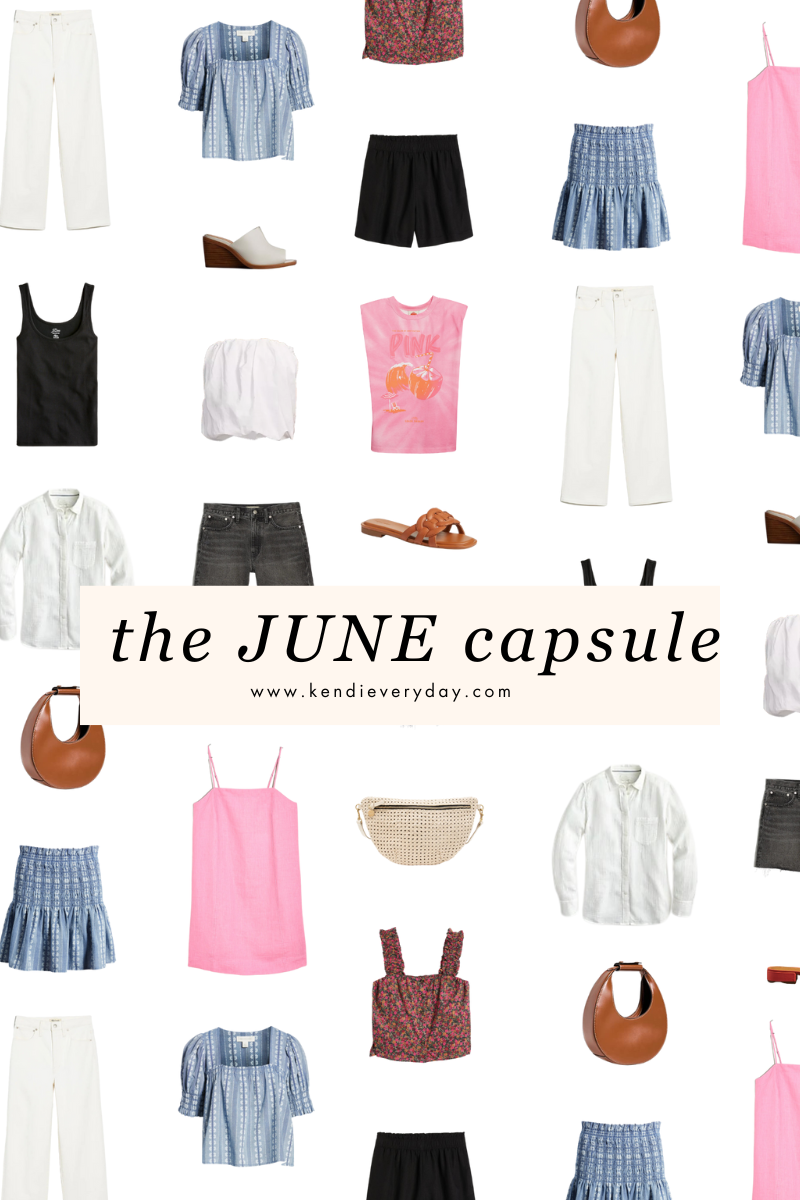 2023 Summer Capsule Wardrobe - Curated by Jennifer