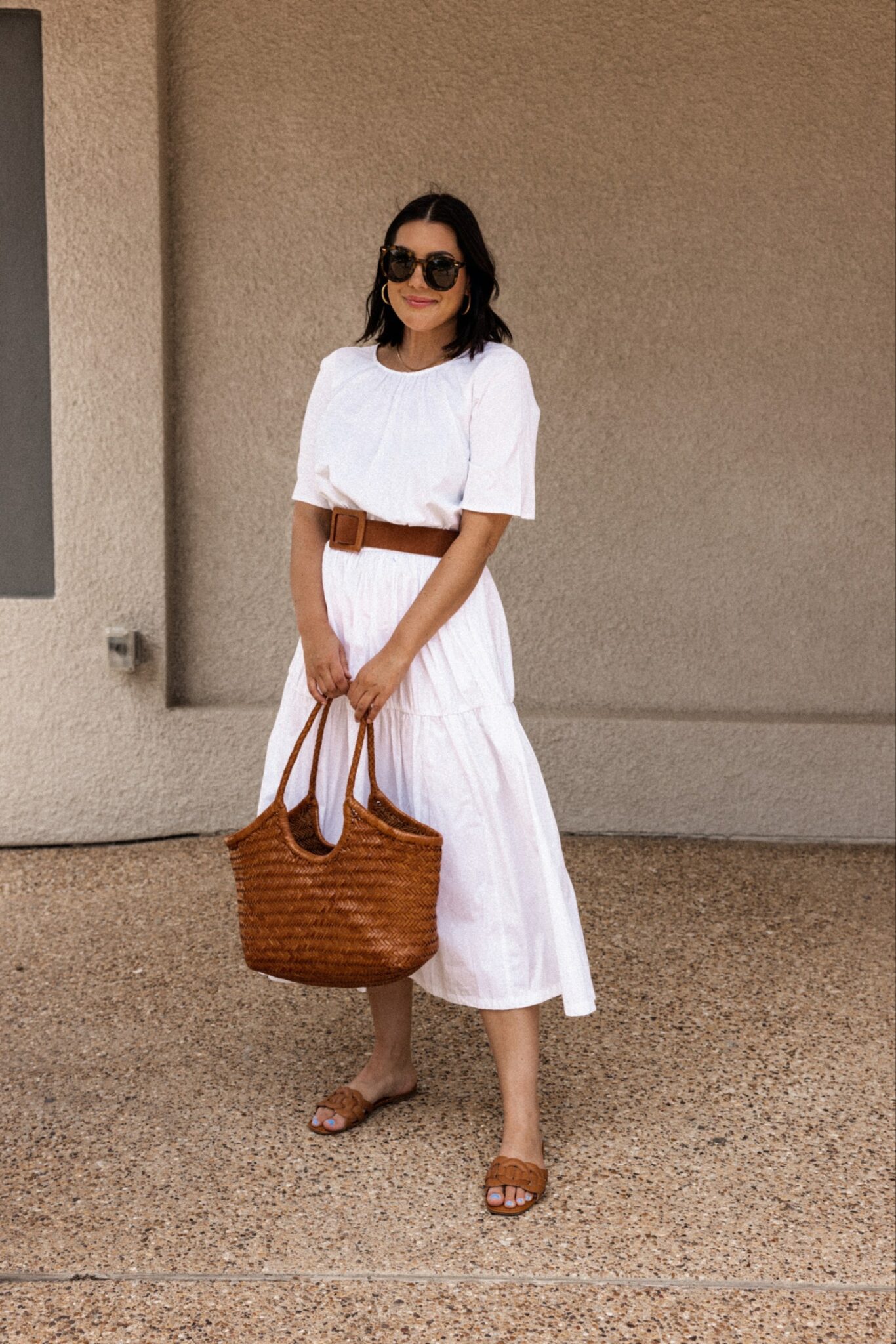 Summer Poplin Dress under $50 | kendi everyday