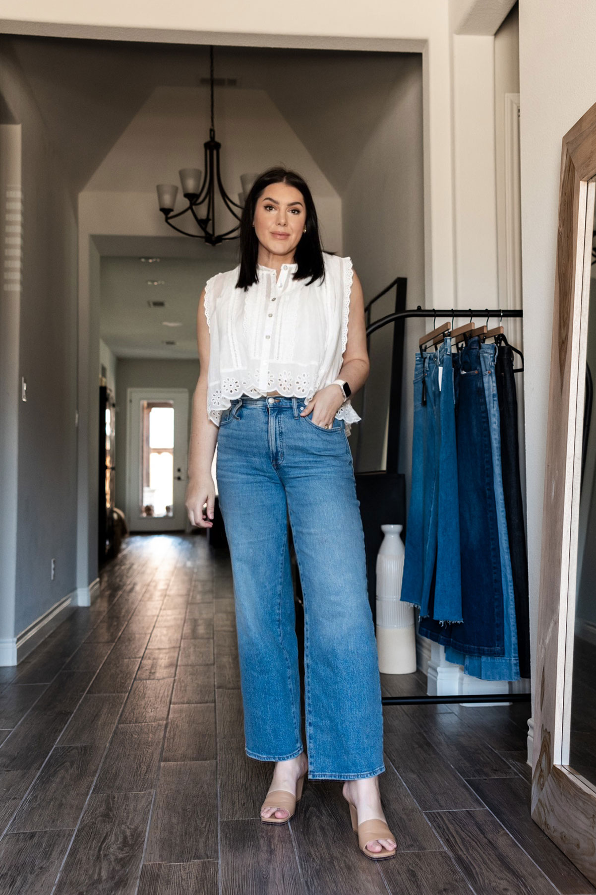 4 Highly Recommended Wide Leg Jeans for Spring | kendi everyday